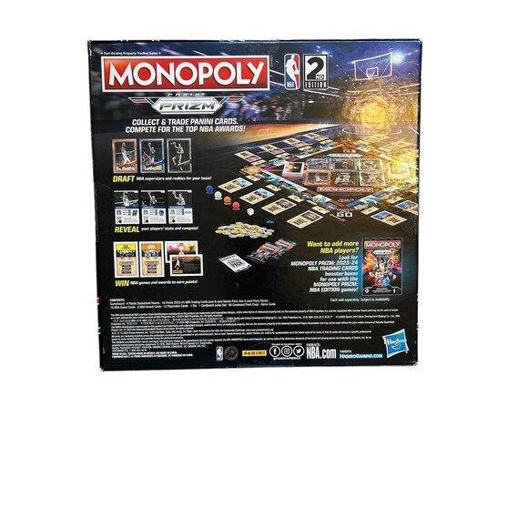 2023-24 monopoly prizm nba booster box Panini Basketball  Sports Card Hong Kong Store To earn more points 2023-24 Panini Monopoly Prizm NBA